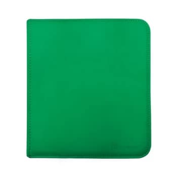 Vivid 12-Pocket Zippered PRO-Binder - Green