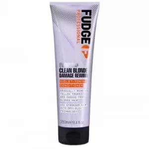 Fudge Professional Everyday Clean Blonde Damage Rewind Violet Toning Conditioner