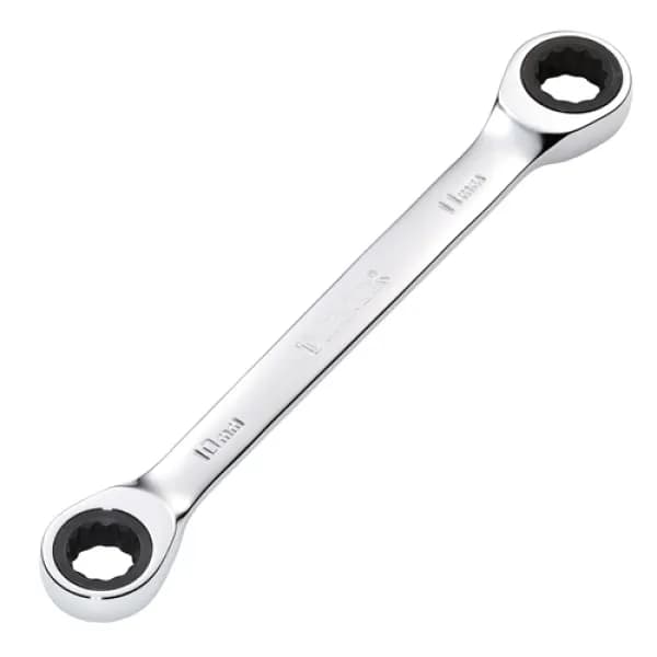 Draper HI-TORQ Metric Double Ratchet Ring Spanner, 10 x 11mm