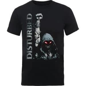 Disturbed - Up Yer Military Unisex Large T-Shirt - Black