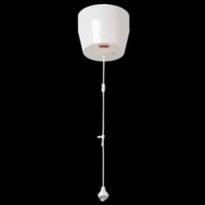 Click Scolmore Mode Double Pole Pull Cord With Neon Polar White - CMA213