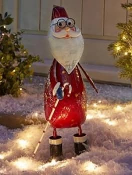 Three Kings Polka Santa Indoor/Outdoor Christmas Decoration