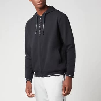 Armani Exchange Zipped Hoodie Navy Size M Men
