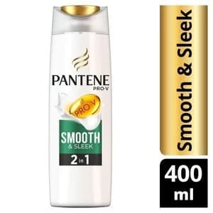 Pantene Pro-V 2in1 Shampoo Smooth and Sleek 400ml