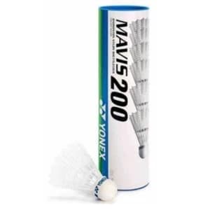 Yonex Mavis 200 Shuttles - Tube of 6 - White