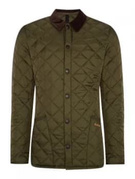 Mens Barbour Heritage Liddesdale Quilted Jacket Green