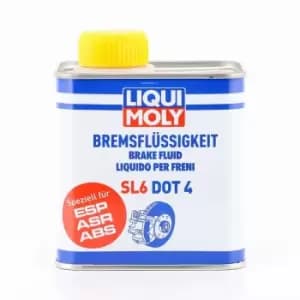 LIQUI MOLY Brake Fluid Bremsflussigkeit SL6 DOT 4 3086 VW,AUDI,MERCEDES-BENZ,Golf V Schragheck (1K1),POLO (9N_),TOURAN (1T1, 1T2)