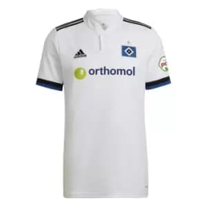 adidas Hamburger SV Home Shirt 2021 2022 - White