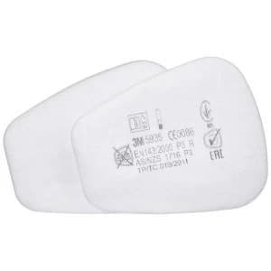 3M 5935 P3 R Particulate Filter 1 Pair White