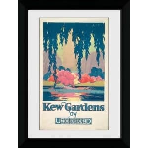 Transport For London Kew Gardens Framed Collector Print
