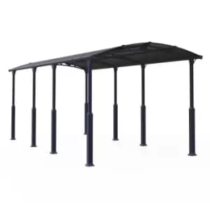 Palram - Canopia Alpine 12' x 28' RV Carport - Grey