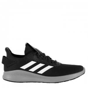 adidas Bounce Plus Trainers Mens - Black/White