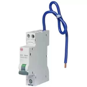 Wylex - 10A 30mA Miniature rcbo with Switched Neutral, b Curve - n/a