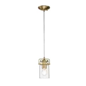 Kichler Brinley Dome Pendant Ceiling Light Brushed Brass