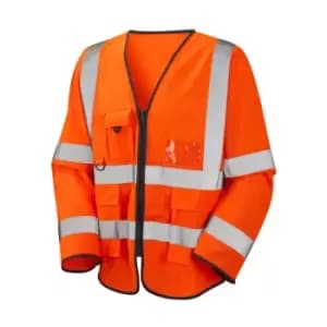 Beeswift - pkj executive sleeved vest or med - Orange - Orange