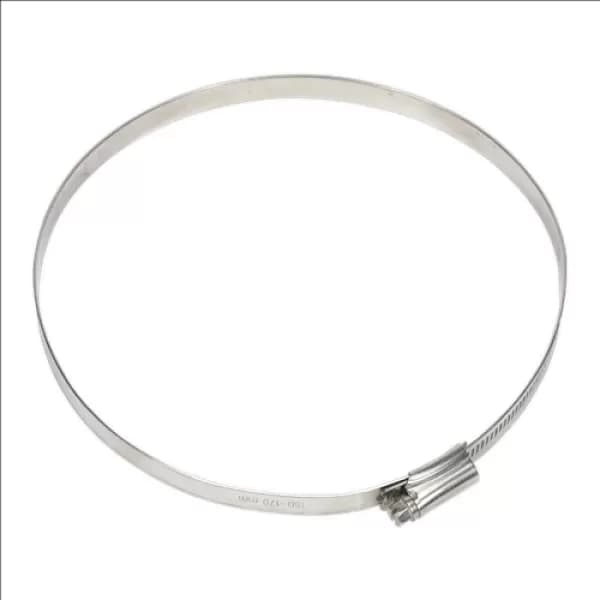 Genuine SEALEY SHCSS7 Hose Clip Stainless Steel Ø150-170mm Pack of 5