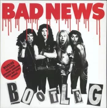 Bad News Bootleg - Clear - Sealed 2019 UK vinyl LP BOBV672LP