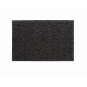 Floortex Outdoor Mat Vinyl Fibre Surface Vinyl Back 600x900mm Grey