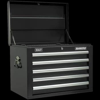 Sealey Superline Pro 5 Drawer Tool Chest Black