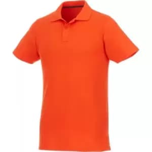 Elevate Mens Helios Short Sleeve Polo Shirt (3XL) (Orange)