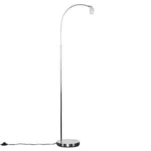 Curva Trend Floor Lamp in Chrome