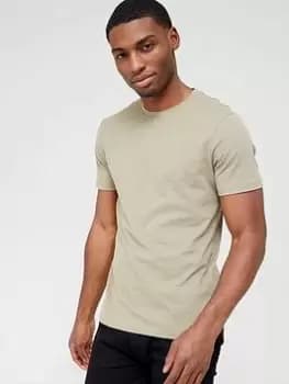 Allsaints Brace Small Logo T-Shirt - Olive