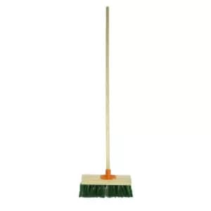 12" PVC Broom With Bracket