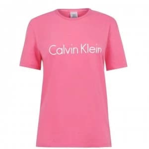Calvin Klein Logo T Shirt - Pink AD5