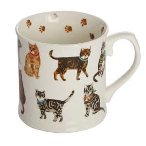 Cooksmart Cats on Parade China Mug