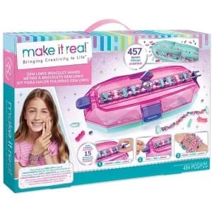 Make It Real - Gem Links Bracelet Maker Activity Set