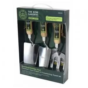 Kew Gardens Spear & Jackson SS Fork & Trowel 3 Piece Set