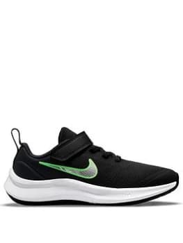 Nike Star Runner 3 - Black/Grey, Size 2
