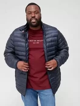 Tommy Hilfiger Big & Tall Padded Packable Recycled Jacket - Desert Sky, Desert Sky, Size 5XL, Men
