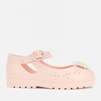 Mini Melissa Toddler's Mini Classic Daisy Sandals with Bag - Pink - UK 4 Baby