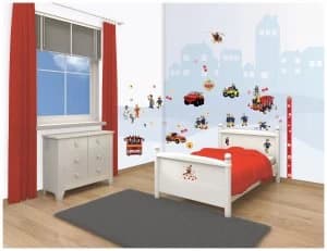 Walltastic Fireman Sam Room Decor Kit
