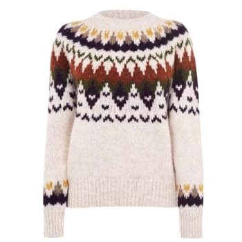 Gant Fairisle Crew Sweatshirt - Multi