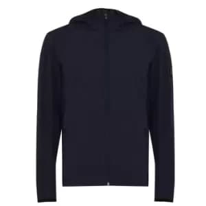 Boss Hooded Water Repellent Lightweight Jacket - Blue