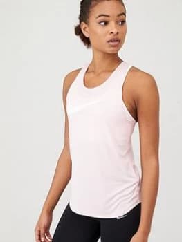Nike Running Swoosh Tank Top - Rose , Rose Size M Women
