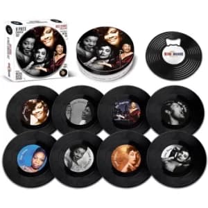 Jazz Divas 8 Pieces Coaster Tin Set