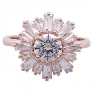 Swarovski Sunshine Ring - Gold