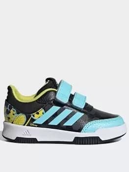 adidas X Disney Tensaur Sport Mickey Hook-and-loop Shoes, Black/Blue, Size 4 Younger