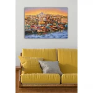 1100717219-5070 Multicolor Decorative Canvas Painting