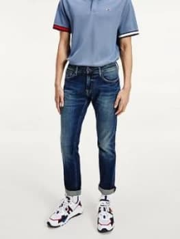 Tommy Jeans Scanton Slim Fit Jeans - Mid Blue