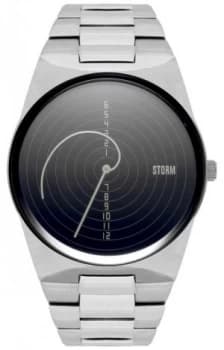 STORM Fibon-X Black Stainless Steel Bracelet Black Watch