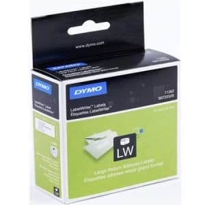 Dymo 18765 Assorted Colour Label Tape 89mm x 28mm