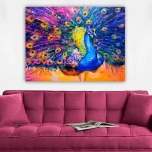 352459538_70100 Multicolor Decorative Canvas Painting