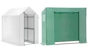 Outdoor Greenhouse, Greenhouse 2m x 0.73m, Outsunny