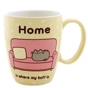 Pusheen Home Is Where My Butt Is Mug