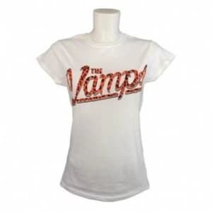 The Vamps Team Vamps Ladies White T Shirt Large