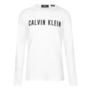 Calvin Klein Performance Long Sleeve T Shirt - White